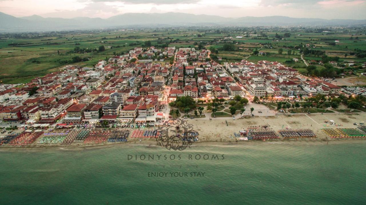 Dionysos Rooms Olympiakí Aktí Exteriör bild